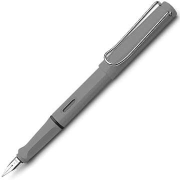 Lamy Safari Fountain Pen Charcoal Fine Nib