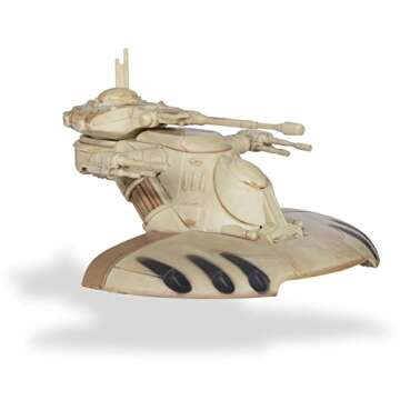 Star Wars Micro Galaxy Squadron AAT Battle Tank - 5-Inch Starfighter Class Vehicle with 1-Inch Battle Droid Micro Figure Accessory