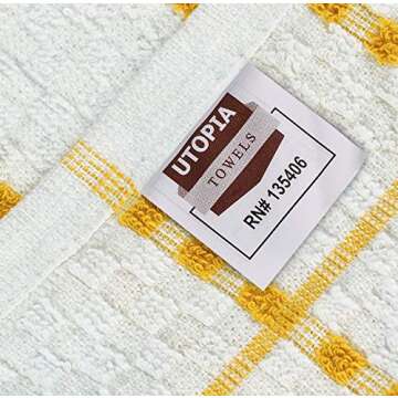 Utopia Kitchen Towels 6 Pack - Soft & Absorbent