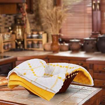 Utopia Kitchen Towels 6 Pack - Soft & Absorbent