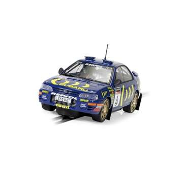 Scalextric Subaru Impreza WRX Colin McRae 1995 World Champion Edition 1:32 Slot Race Car C4428