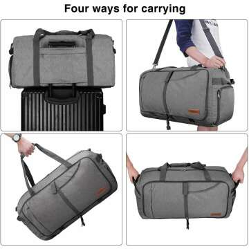65L Travel Duffel Bag
