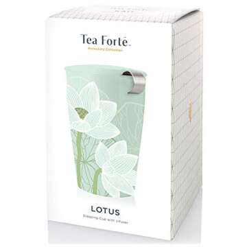 Ceramic Tea Infuser Mug by Tea Forte - 12oz