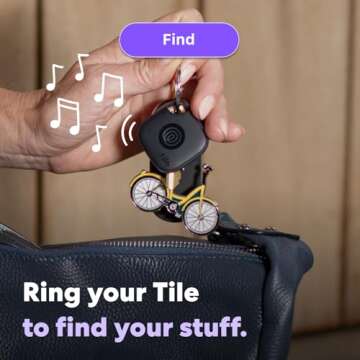 Bluetooth Tracker 4-Pack for Keys & Phones - Tile Mate 2024