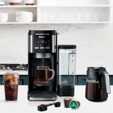 Ninja CFP101 DualBrew Coffee Maker - Renewed & Protected