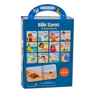 My Little Library: Bible Stories (12 Board Books)