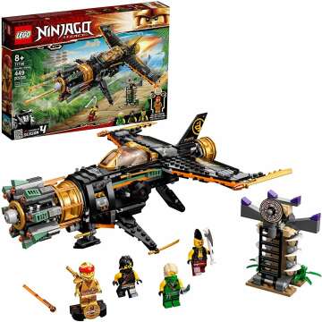 LEGO NINJAGO Boulder Blaster 71736 Airplane Toy