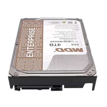 MDD MAXDIGITALDATA 4TB 7200RPM 128MB Cache SAS 12Gb/s 3.5inch Internal Enterprise Hard Drive (MD4TSAS12872E) - [ Not a SATA HDD ] (Renewed)