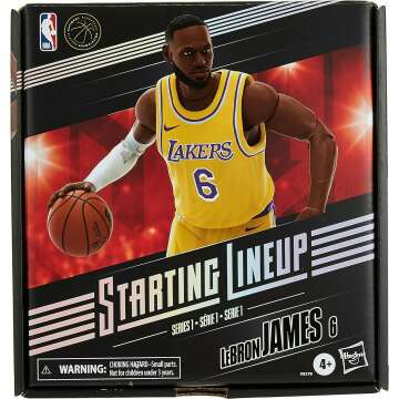 LeBron James Action Figure - Hasbro Starting Lineup