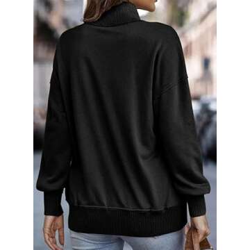 SHEWIN Womens Sweatshirt Casual Long Sleeve Lightweight Sweatshirts Loose Button V Neck Pullover Tops Fall Clothes for Women 2024,US 0-2(XS),Black