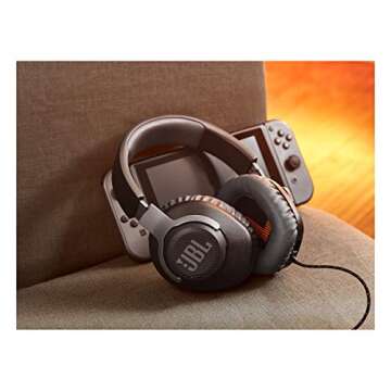 JBL Quantum 100 Multi Platform Wired Gaming Headset - Renewed Black