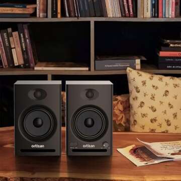 Ortizan C7 Active Studio Monitors with Bluetooth