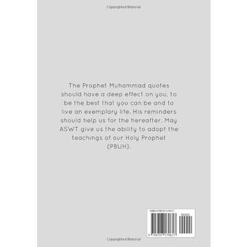 Reminders From The Prophet: The Sayings of Prophet Muhammad, Aesthetic Islamic Coffee Table Book