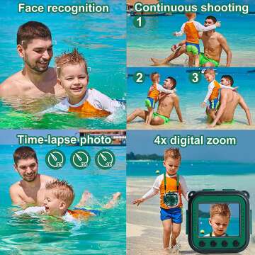 Kids Waterproof Video Camera