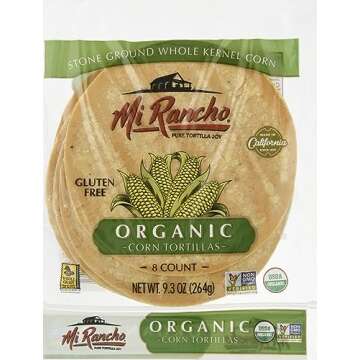 Mi Rancho Tortilla Corn Organic, 9.33 oz