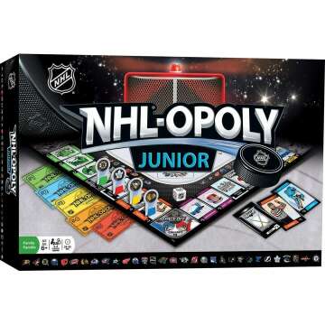 NHL Opoly Jr Board Game