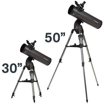 Celestron - NexStar 130SLT Computerized Telescope - Compact and Portable - Newtonian Reflector Optical Design - SkyAlign Technology - Computerized Hand Control - 130mm Aperture