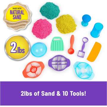 Kinetic Sand Ultimate Sandisfying Set - Fun & Creative Play