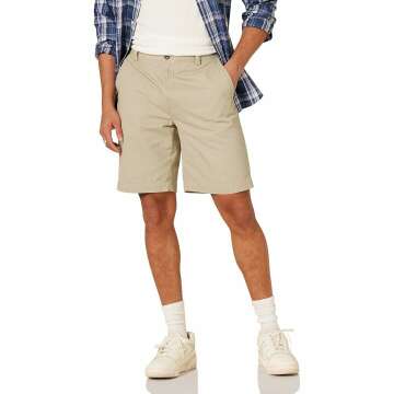 Amazon Essentials Men's Classic-Fit 9" Shorts - Comfortable & Versatile Casual Wear