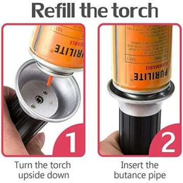 Butane Torch for Kitchen Cooking