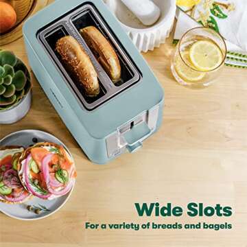 BELLA 2 Slice Toaster with Auto Shut Off Feature