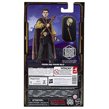 Dungeons & Dragons Honor Among Thieves Golden Archive Simon Collectible Figure 6-Inch Scale D&D Action Figures