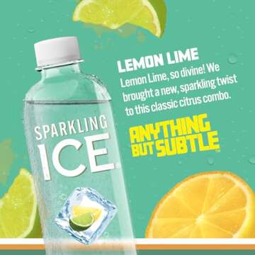 Sparkling Ice Lemon Lime Sparkling Water 12 Pack