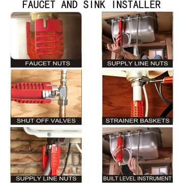 IRmm 8-in-1 Plumbing Tool for Home Installations