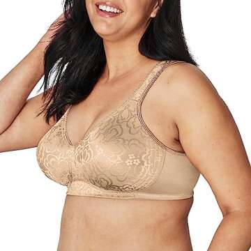 Playtex 18-Hour Ultimate Lift Wireless Bra - Comfort & Support in Nude