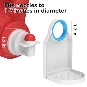 Mess-Free KMOUANTS Laundry Detergent Cup Holder