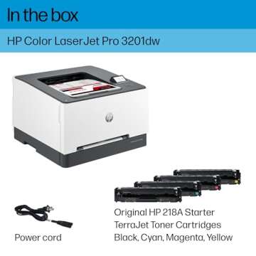 HP Color LaserJet Pro 3201dw Wireless Printer