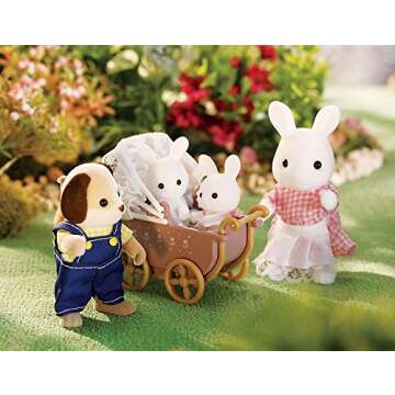 Calico Critters Connor & Kerri’s Carriage Ride - Enchanting Adventures Await with This Adorable Doll Playset