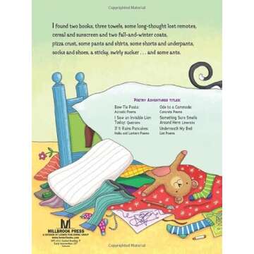 Underneath My Bed: List Poems (Poetry Adventures)