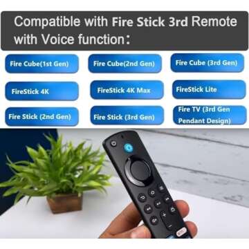 Fire Stick Remote Control Replacement for All Generations - Easy Setup