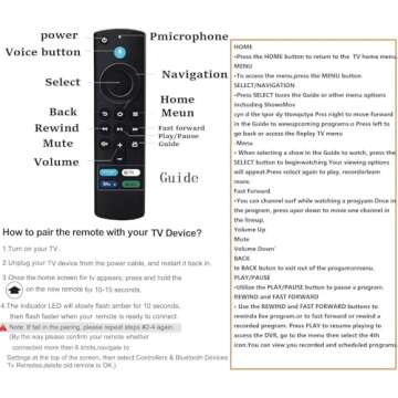 Fire Stick Remote Replacement for All Generations