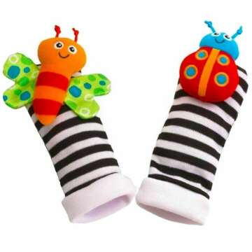 Infant Rattle Socks