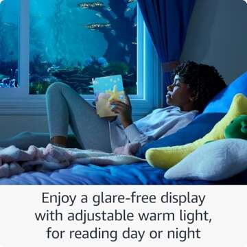 All-new Amazon Kindle Paperwhite Kids (16 GB) – larger 7" glare-free display – Kids read an average of 1+ hour per day with Kindle – Cyber City