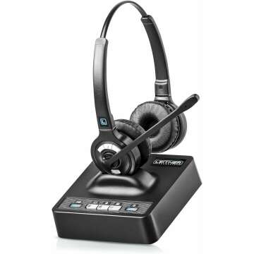 Leitner LH375 3-in-1 Wireless Headset – Perfect for Work and Play