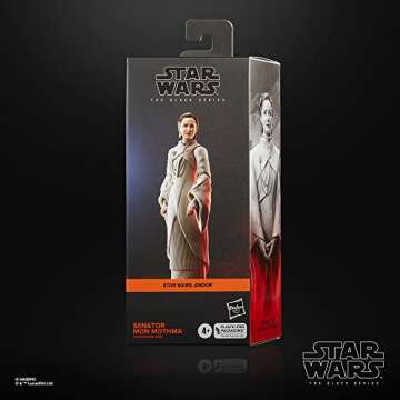 STAR WARS The Black Series Senator Mon Mothma Toy 6-Inch-Scale Andor Collectible Action Figure, Toys for Kids Ages 4 and Up (F5530)