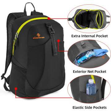 Lightweight Sinotron 22L Hiking Backpack for Travel