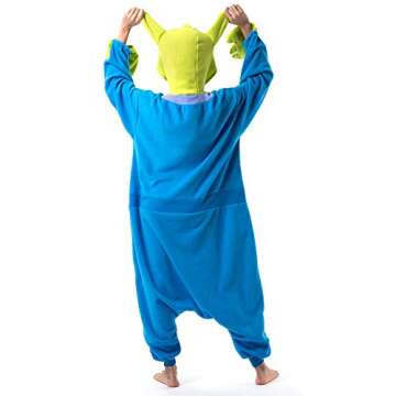 Unisex Alien Onesie Pajamas for Cosplay and Comfort