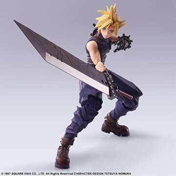 SQUARE ENIX INC Final Fantasy VII: Cloud Strife Bring Arts Action Figure