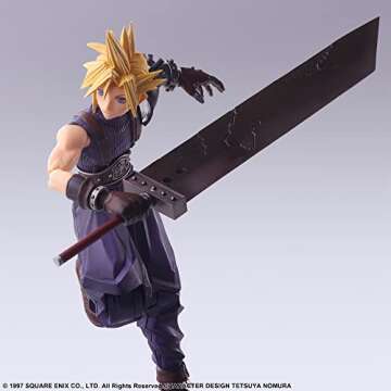 SQUARE ENIX INC Final Fantasy VII: Cloud Strife Bring Arts Action Figure