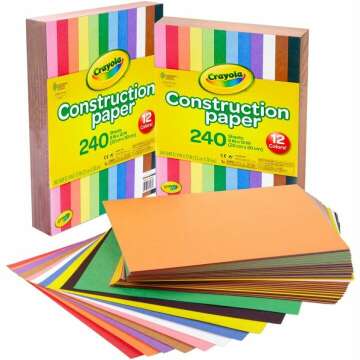 Crayola Construction Paper - Bulk Supply for Kids