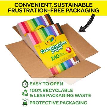 Crayola Construction Paper - Bulk Supply for Kids