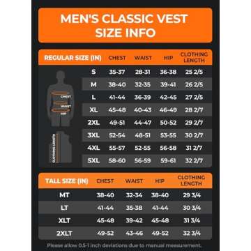 ORORO Men's Lightweight Heated Vest with Battery Pack (Black,S)