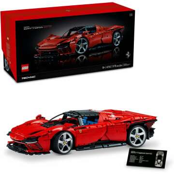 Build the Ultimate LEGO Technic Ferrari Daytona SP3 42143 Race Car Model