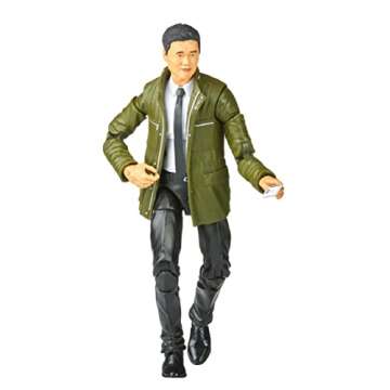 Marvel Legends Series MCU Disney Plus Wandavision Agent Jimmy Woo Action Figure 6-inch Collectible Toy, 1 Accessory and 2 Build-A-Figure Parts