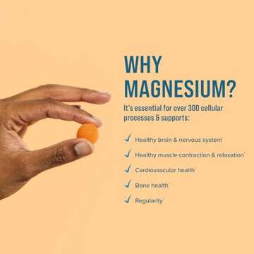 Natural Vitality Calm, Magnesium Citrate Supplement, Stress Relief Gummies, Supports a Healthy Response to Stress, Gluten Free, Vegan, Orange, 240 Gummies