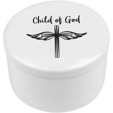 Religious Ceramic Box